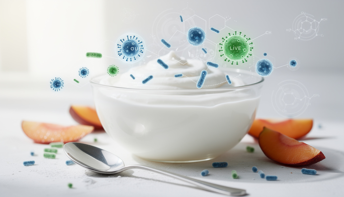 discover how yogurt influences the gut microbiota and strengthens the immune system, for better digestive and defensive health.